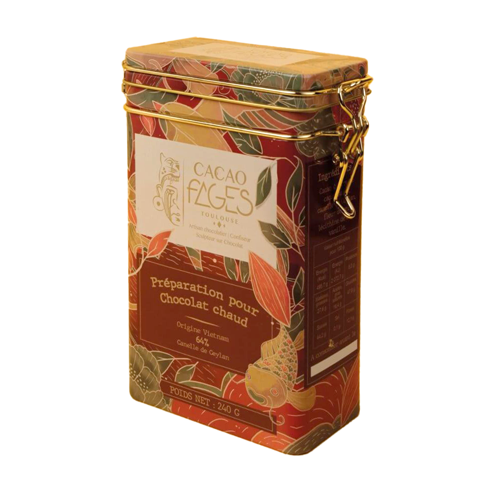 BOITE A CHOCOLAT CHAUD VIETNAM CHOCOLATERIE CACAOFAGES CHOCOLATIER TOULOUSE